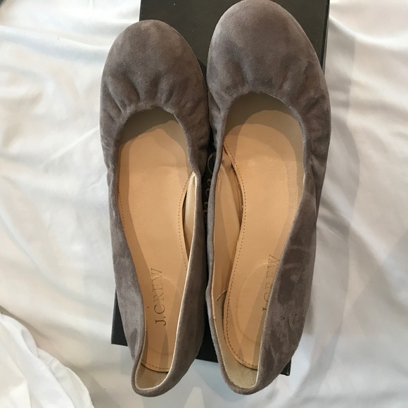 J. Crew Cece flats in warm fig - Picture 1 of 7